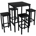set bar nero reclinabile 1