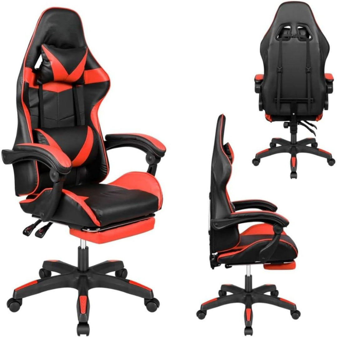 per gaming sedie rosso